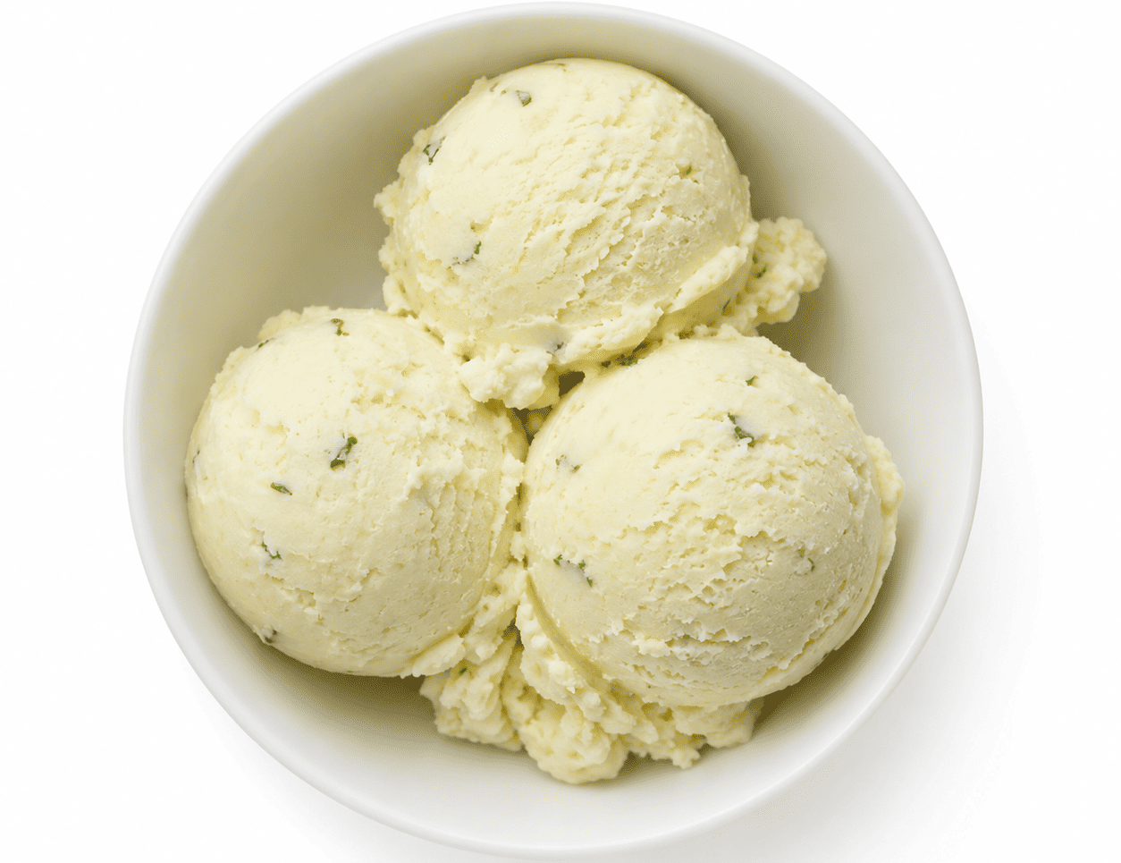 Lime and Basil Ice Cream