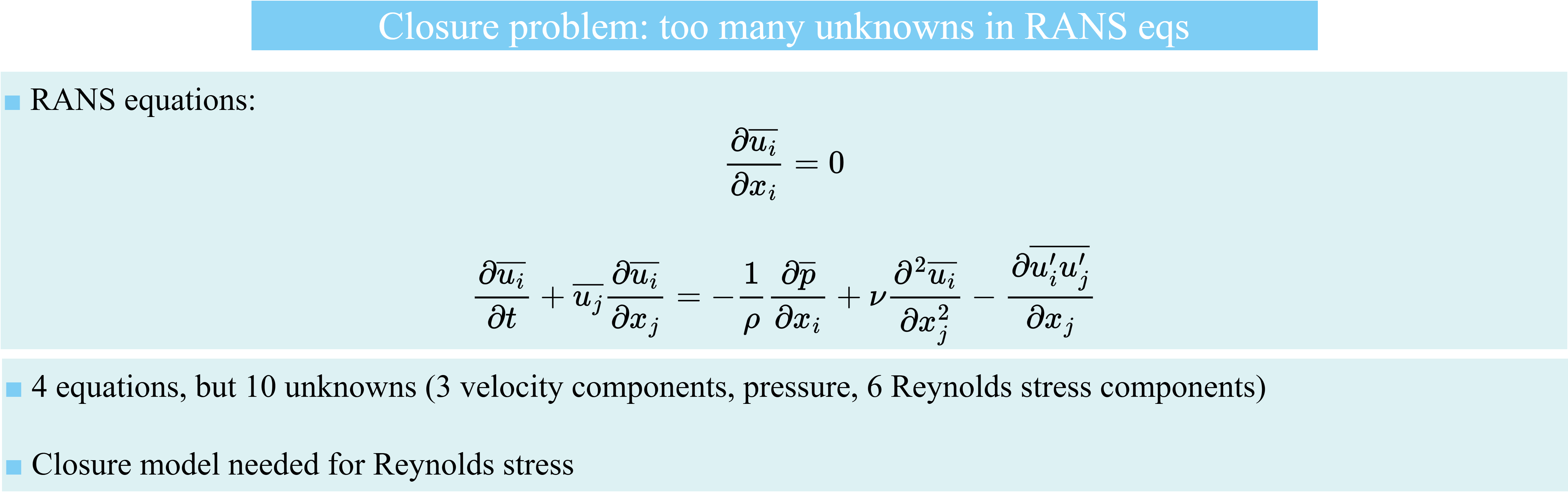 ClosureRANS