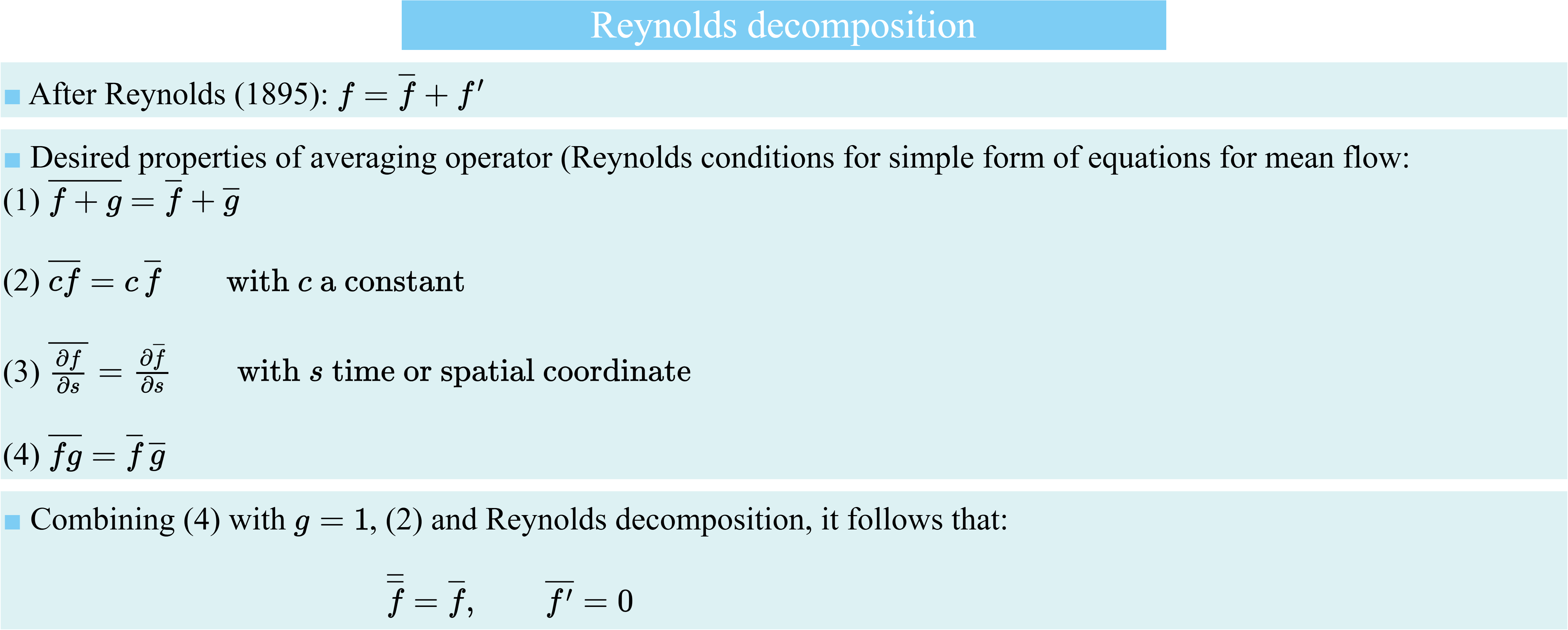 ReynoldsDecomposition